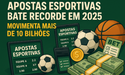 Apostas esportivas bate recorde em 2025 e movimenta mais de 10 bi