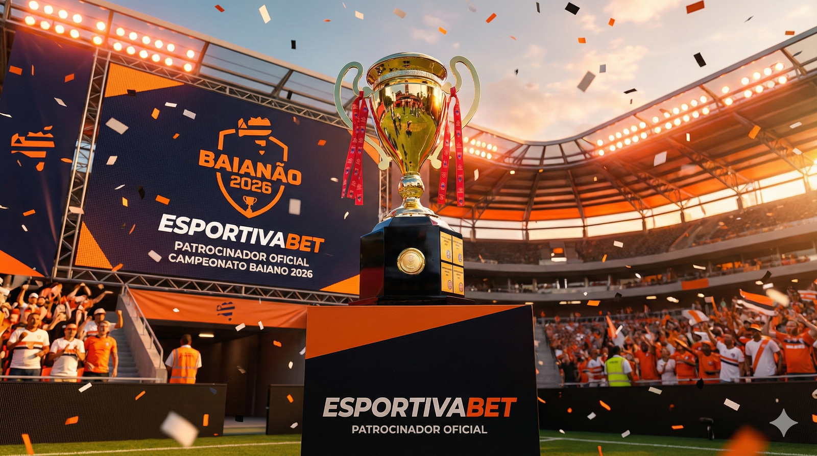 Esportiva Bet anunciou patrocínio do Campeonato Baianão 2026