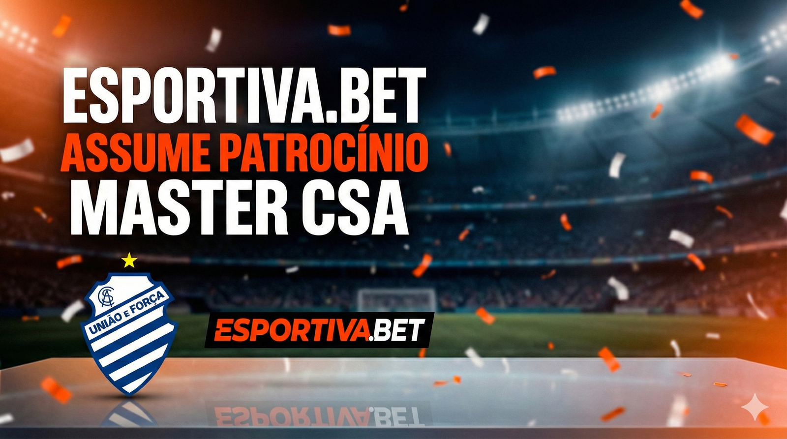 CSA Recebe Esportiva.bet como Patrocinador Master: Nova Era