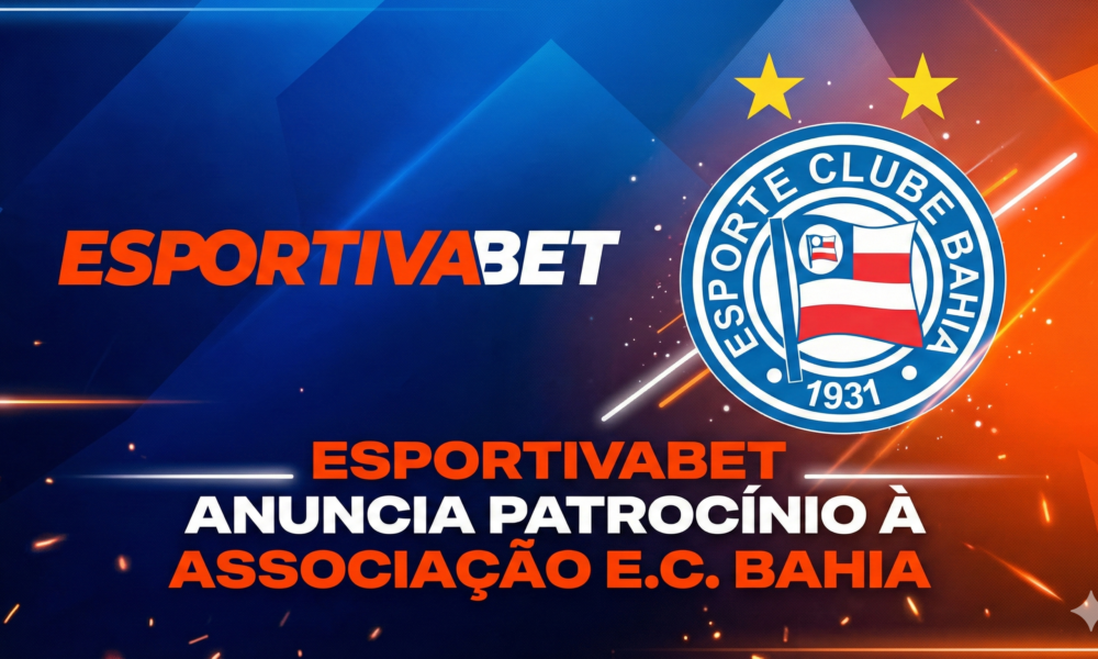 EsportivaBet Anuncia patrocínio à Associação E.C. Bahia