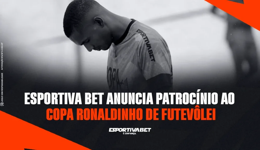 Esportiva Bet confirma apoio à Copa Ronaldinho 2026
