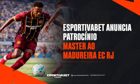 Esportiva Bet anuncia patrocínio master ao Madureira EC 2026