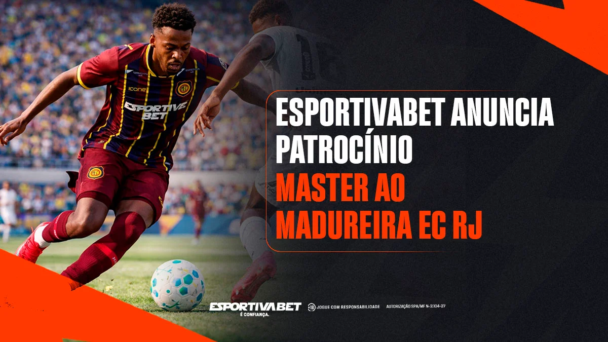Esportiva Bet anuncia patrocínio master ao Madureira EC 2026