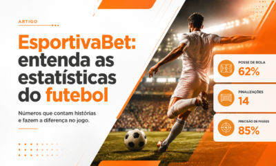 Com a EsportivaBet, entenda as estatísticas do futebol